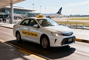 Airport taxi service